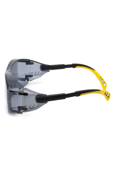 Очки защитные открытые ЕЛАНПЛАСТ, серия ПРАКТИК арт. ОЧК-303, дымчатые