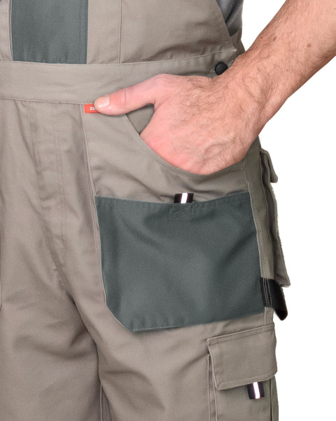 Полукомбинезон "ОБЕРОН" песочный с серо-зеленым