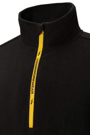 Джемпер ЮНИОНВОРКВЕАР (UNIONWORKWEAR) Стретч черный
