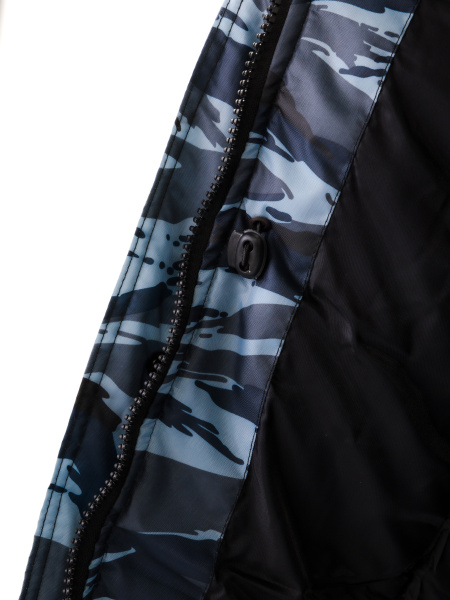 Куртка мужская "Охрана" зимняя кмф серый "вихрь"