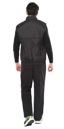 Жилет ЕВРОПА утепленный чёрный