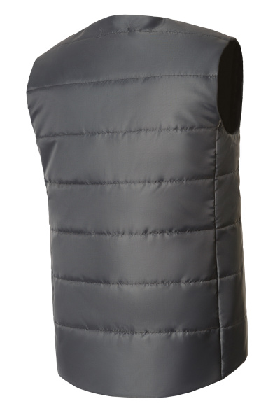  Жилет ЭЙЧ ЛАЙН утепленный мужской темно-серый