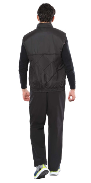 Жилет ЕВРОПА утепленный чёрный