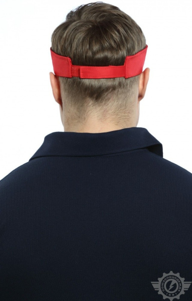 Козырек красный