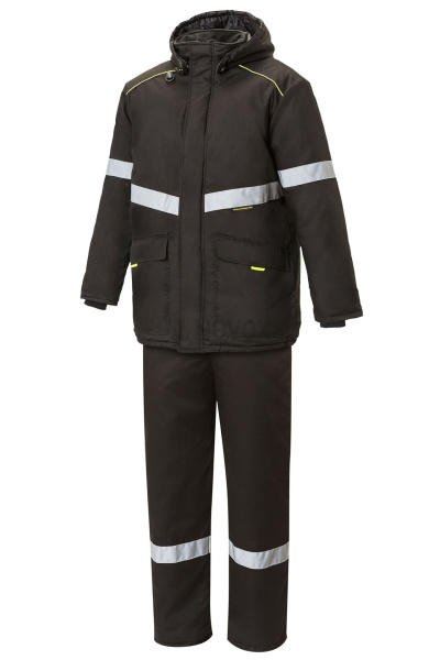 Костюм СОЮЗСПЕЦ утепленный черный
