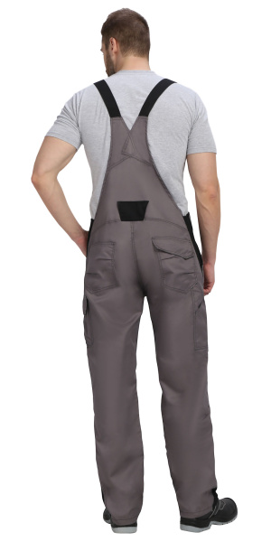 Костюм ЦИТРИН куртка (чз), п/к ср.серый с черным