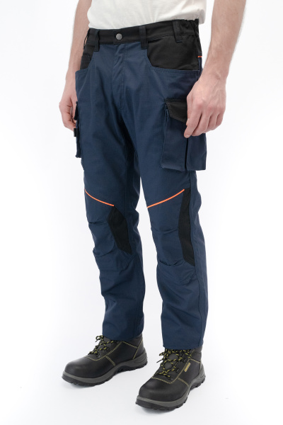  Брюки ДЕЛЬТА ПЛЮС Мач2 Корпорэйт т.синие/черные