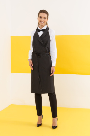 Фартук БРИСТОНБАР с ворот. жен. черный