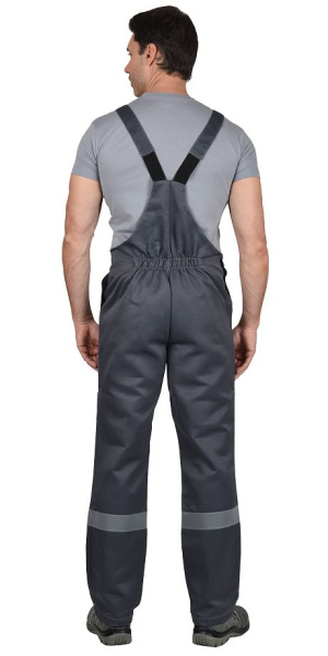 Костюм "ЛЕГИОНЕР" куртка, п/к т.серый с красным СОП 50 мм